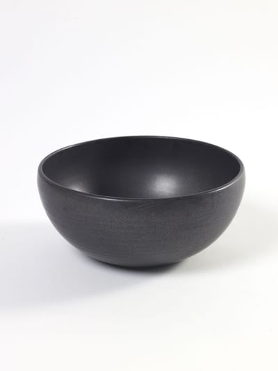Serax Pure by Pascale Naessens Kom - Large - Ø20cm x H9cm - Zwart - 1 stuk