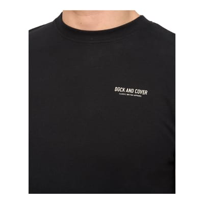 Duck and Cover Heren Landway T-Shirt (Zwart)