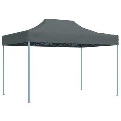vidaXL - Partytent - 280 - x - 410 - x - 315 - cm - Antracietkleurig - Oxford - Stof