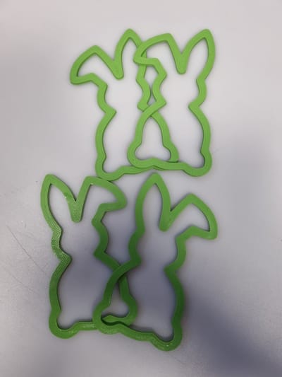 Pasen - paashangers - 4 hangers - paastakken - paasboom - versiering - decoratie - groen - paashaas