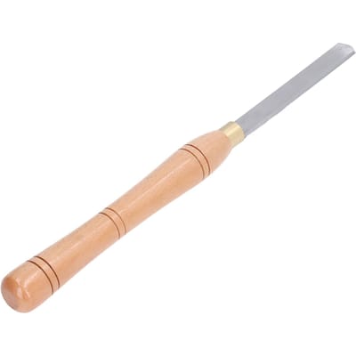Houtdraaibank Draaibeitel HSS Draaibankbeitel Gereedschap Ergonomisch Beuken Handvat Schuin Driehoek Draaien beige