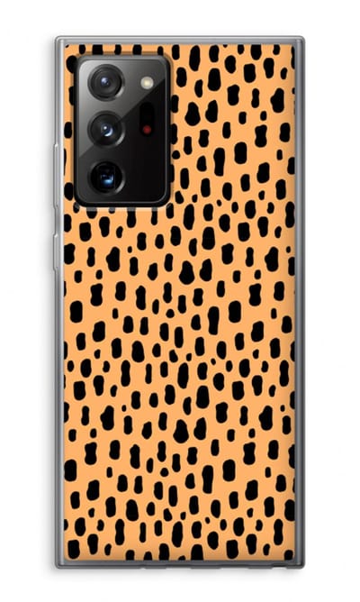 Case Company® - Hoesje geschikt voor Samsung Galaxy Note 20 Ultra / Note 20 Ultra 5G hoesje - Panter - Soft Cover Telefoonhoesje - Bescherming aan alle Kanten en Schermrand
