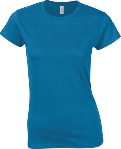 Gildan Softstyle® Fitted Ladies' T-shirt GI6400L - Antique Sapphire - XXL