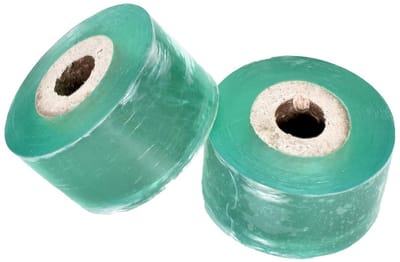 Set van 2 Rolletjes Graft Ribbons, 200mx3cm, Tuin Tape voor Plantverzorging, Wondsluiting en Herstel van Fruitbomen, Stretchable en Vochtbestendig