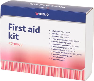 VITALIO FIRST AID KID 40 PIECE