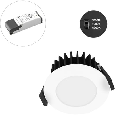 EVN Solido68 LED inbouwlamp 7W wit