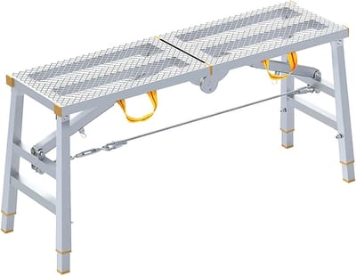 Antislip Opvouwbare Steiger met Verstelbare Hoogte voor Veilig Thuisgebruik en Bouwtaken