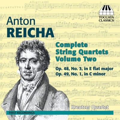 The Kreutzer Quartet - Anton Reicha: complete string quartets volume 2 (CD)