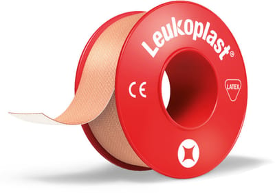 Leukoplast Hechtpleister 5 m x 2,50 cm - 2 x - Voordeelverpakking