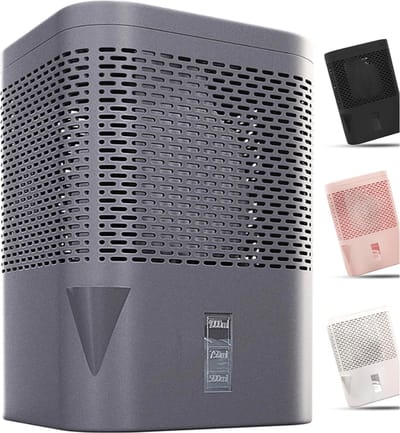 Ontvochtiger Kelder - Vochtvreter - Ontvochtiger Huis - 1000ML Capiciteit - Grijs