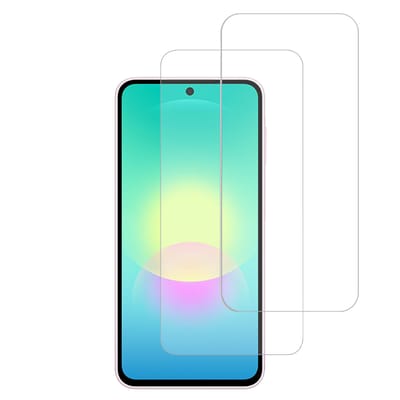 Accezz Screen Protector - Geschikt voor Samsung Galaxy A27 (5G) - 2 Pack Glass Screenprotector