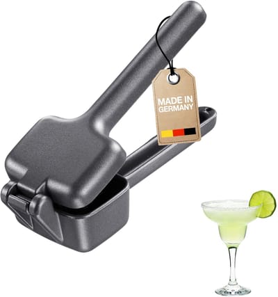 Westmark Ice Crusher Cuby Black Edition – Handmatige geplette ijsmaker voor ijsblokjes, slushy en cocktails – antraciet