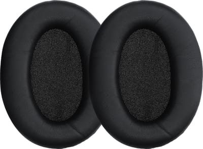 kwmobile 2x oorkussens geschikt voor Sony WH-1000XM3 - Earpads voor koptelefoon in zwart