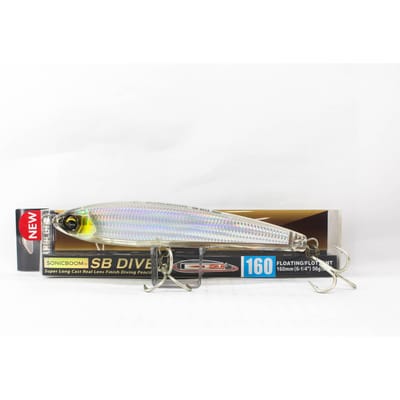 Yo Zuri Duel Sonic Boom SB Dive 160F Leurre Flottant F1251-HTMF (1922) white