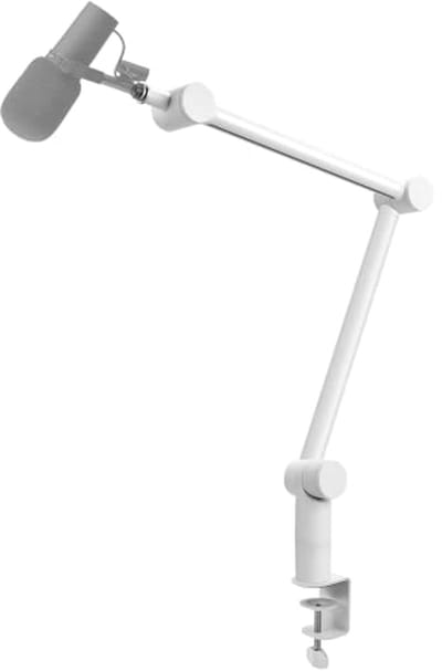 Verstelbare Boom Arm Microfoonstandaard voor Podcasting en Streaming - Heavy Duty Schaararm met Kabelbeheer