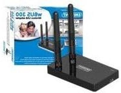 Draadloze Netwerk Adapter - Wifi Dongle USB - Internet Verbinding - Snelle 300Mbps Snelheid