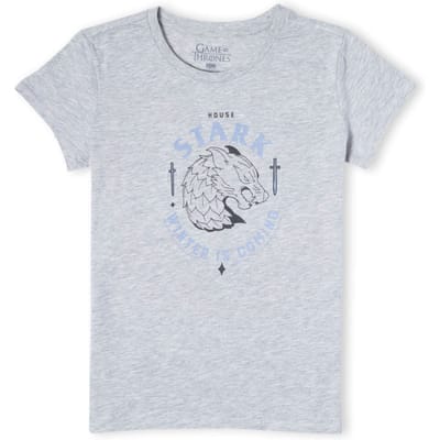 Game of Thrones House Stark Women's T-Shirt - Grijs - XS - Grijs