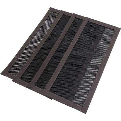 4 stuks Magnetische Ventilatiegaasafdekking Eenvoudig te Installeren Vloerrooster Gaasafdekking Magnetisch Ventilatiefilter