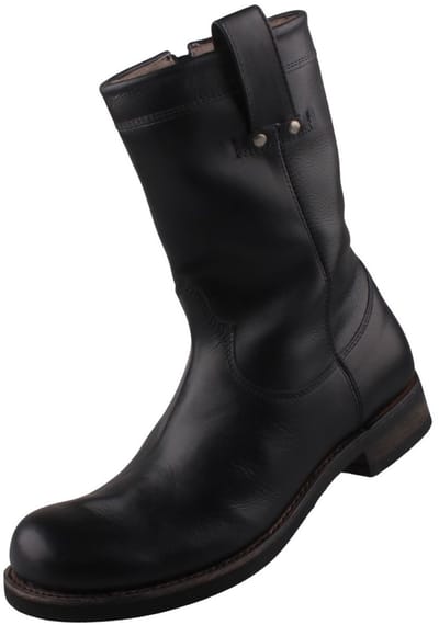 Sendra Laarzen heren 7133-Vibrant Black lamsvel gevoerd zwart