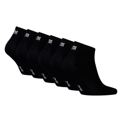 Puma - Unisex Sneakersokken - 6 Pack - Maat 39-42