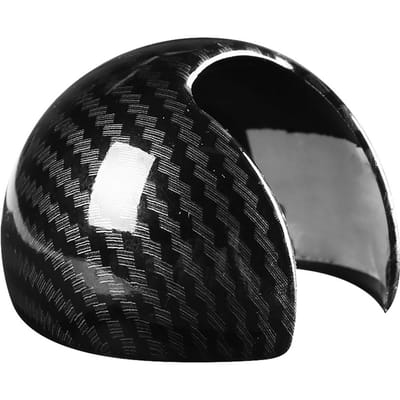 Kolomvezelstijl Auto Versnellingspookknop Hoes Kap Sticker Trim voor A3 8 V S3 14‑18