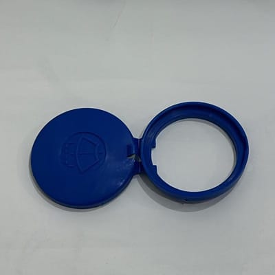 1 bouchon de réservoir de lave-glace Premium pour Peugeot 301, 307, 308, 408 & Citroen C4, DS5 - Couvercle de valve de remplissage d'eau de voiture durable bleu