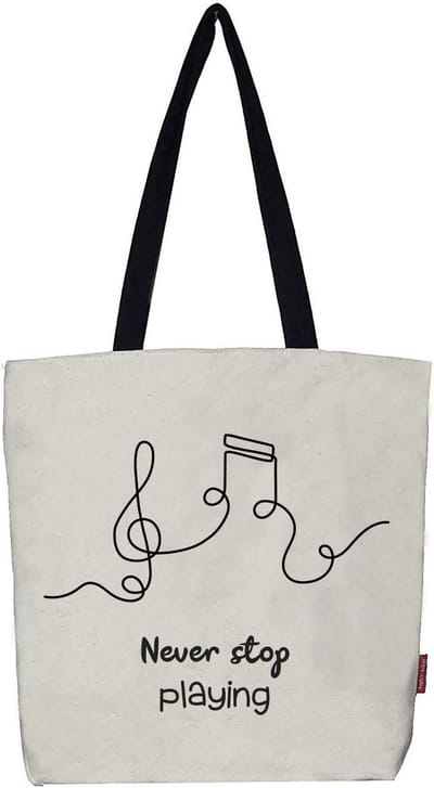 Grote Witte Linnen Shopper Tas voor Dames - Katoenen Tote Bag