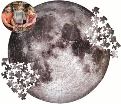 Legpuzzels Maan - Puzzelspel - Familieplezier - Uniek Maanontwerp - 1000 Stuks