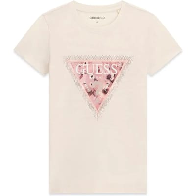 T-shirt dames Guess Cosmos Canvas Triangle