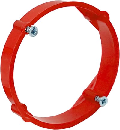 Compensatie ring - Inbouwring afstandhouder - Verstelbare inbouwdoos - Voorgemonteerde schroeven - Ø 60mm 12mm