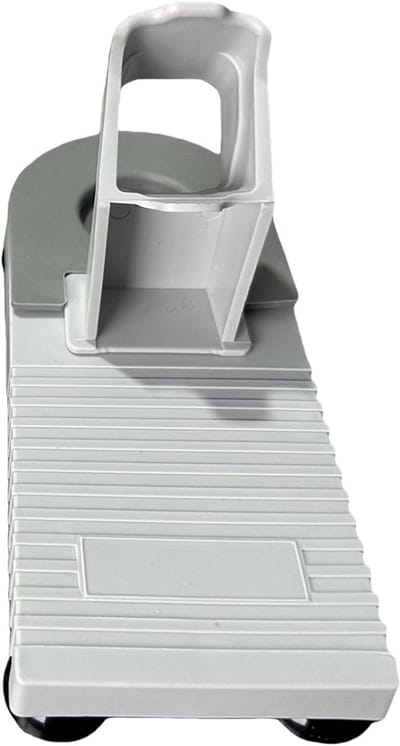 Lijmdispenser Houder - Universele Basis - Knutselen en Maken - Hittebestendig Ontwerp - 7.5 x 10 x 17.2 cm - Zwart
