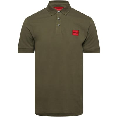 Hugo Heren Deruso Poloshirt (Olijfgroen)