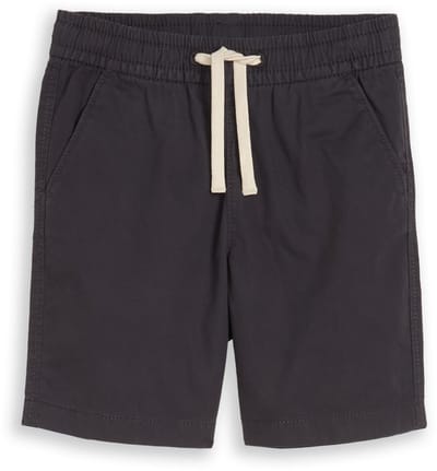 Tom Tailor - Losse shorts met trekkoord - Maat 98 - coal grey