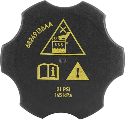 Dailygoods- Koelvloeistofreservoir Dop - Geschikt voor Allure/Cascada/Encore - Zwart - ABS - OEM 13502353/13502509/68249136AA - Montage 2010-2019 - Koelvloeistofdop