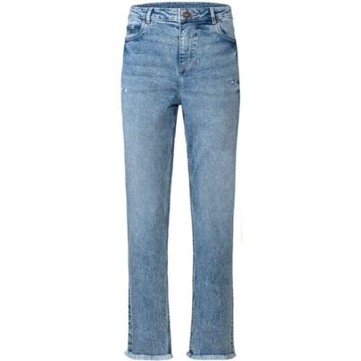 ESMARA Dames jeans straight-fit (Lichtblauw, 34)
