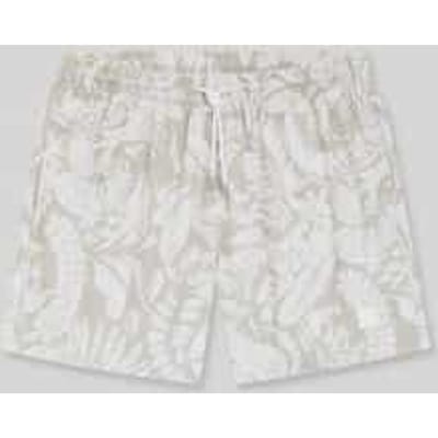 regular fit zwembroek met all-over motief model 'PIRANHA'