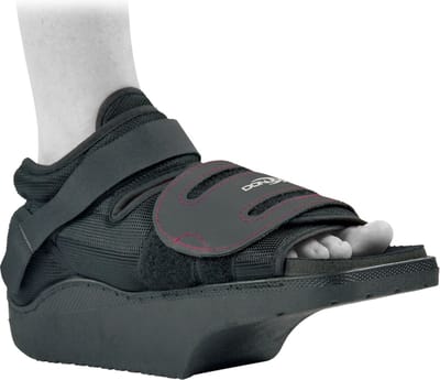 DonJoy Podapro Post Op Schoen Met Hak Black S