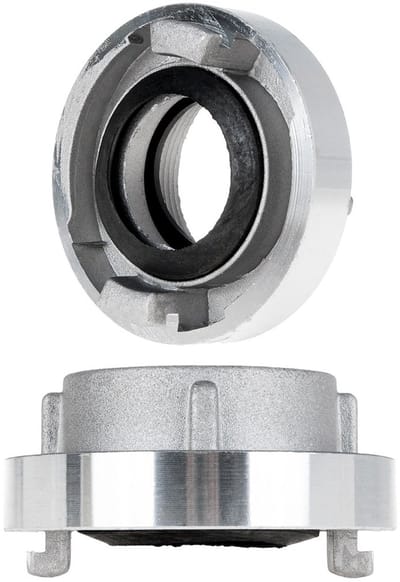 Garronda Storz koppeling 2 inch 52 mm binnendraad - aluminium koppeling voor pompen & watertransportsystemen - compatibel met Storz 52-C systeem