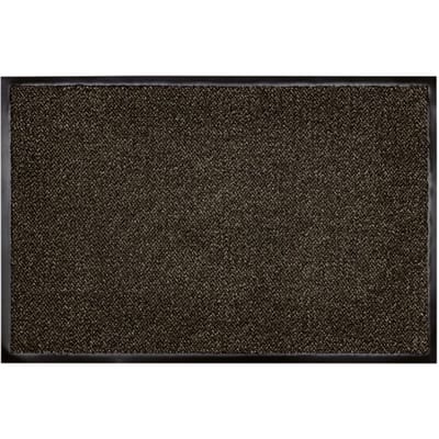 Hamat Portal Mud grey 90 x 150 cm - Schoonloopmat - Deurmat Binnen - Antislip - Econyl - 7,5 mm