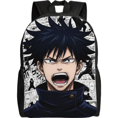 Satoru Gojo Rugzak Jeugd J-Jujutsus K-Kaisens Duurzame Rugzakken Polyester Nieuwigheid Schooltassen Reizen Kleurrijke Rugzak One Size