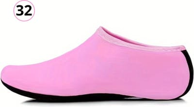 Bovista Waterschoenen Voor Kinderen & Volwassenen - Aqua Shoes - Aquaschoenen - Afzwemschoenen - Zwemles Schoenen - Lichtroze - Maat 32
