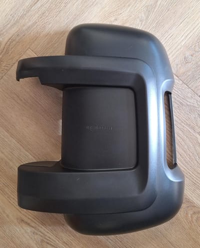 Buitenspiegel kap LINKS Voor korte arm spiegel geschikt voor Fiat Ducaot, Peugeot Boxer, Citroen Jumper