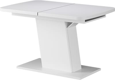 Vicco Eettafel Fenaro, Wit, 120-160 x 80 cm uitschuifbaar