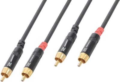 PD Connex RCA Kabel 2x RCA Male - 2x RCA Male 1.5m