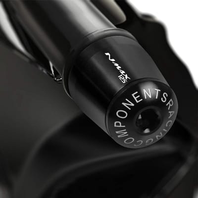 Motor Stuur Grips - Handvat Covers - Comfortabel Rijden - CNC Aluminium - 22mm Diameter - Zwart Rood