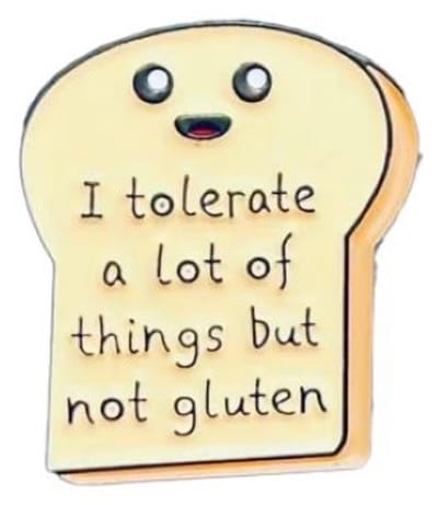 Pin Broche - enamel pin - kledingspeld - Gluten