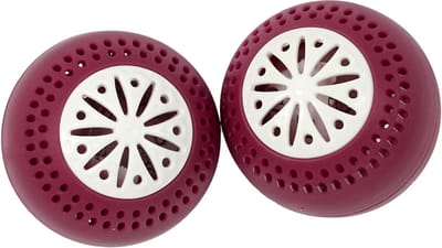 Cook Concept Ani-geur ballen / vershoudballen voor koelkast - 2x stuks - geurverwijderaar - voorkomt nare geurtjes