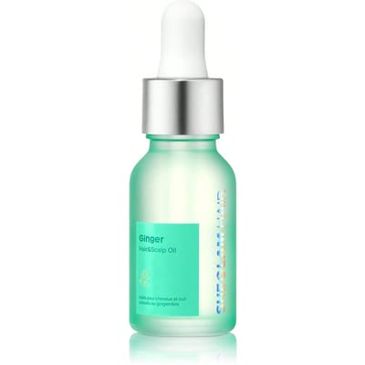 Gemberhaar- en hoofdhuidolie - 15 ml/0,5 fl oz, haarversterkende olie, essentiële haarverzorgingsolie, gemberolie hydraterend olieserum, voedt de haarzakjes, versterkt de haarwortels en stimuleert de natuurlijke glans, verrijkt met gemberolie, olijfolie en jojoba-olie, geschikt voor zwak en uitvallend haar Geschenk Roze Make-up Strand Festivals Haarverzorging Vakantie Zomer Haaraccessoires Terug naar school Reis