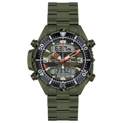 Chris Benz - CB-D200X-C-MB - Duikershorloge - Unisex - Quartz