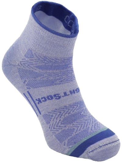 Wrightsock Coolmesh Quarter - Denim - 34-37